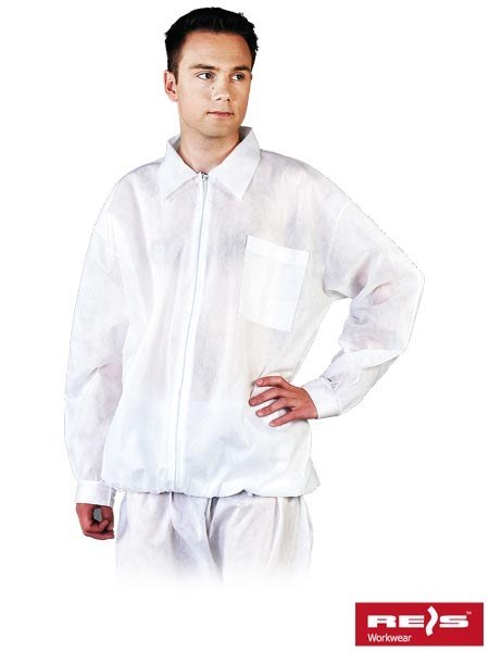 Bluzy robocze z polipropylenu